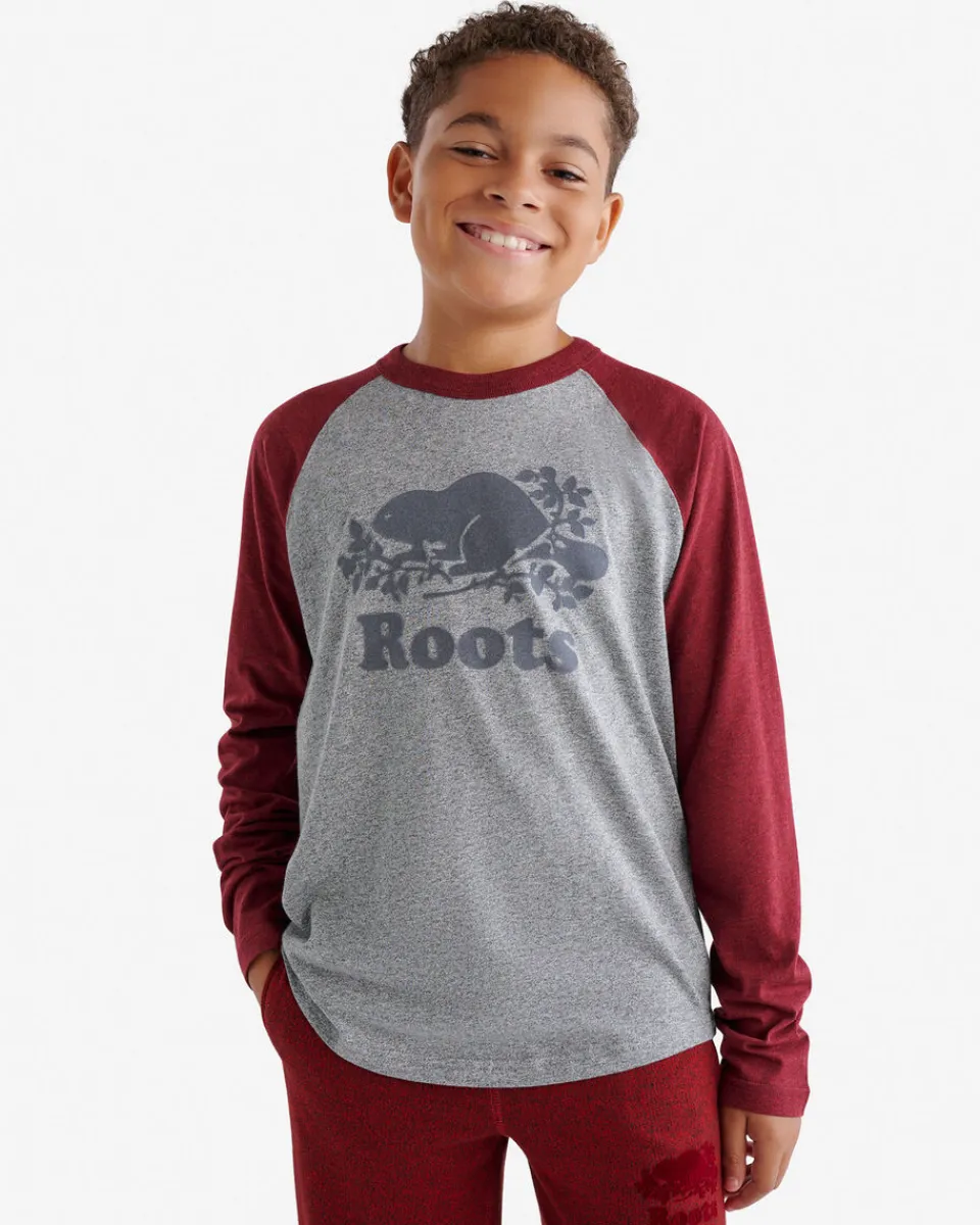 Roots Kids Organic Cooper Baseball T-Shirt*Kids Tops|T-Shirts & Graphic Tees