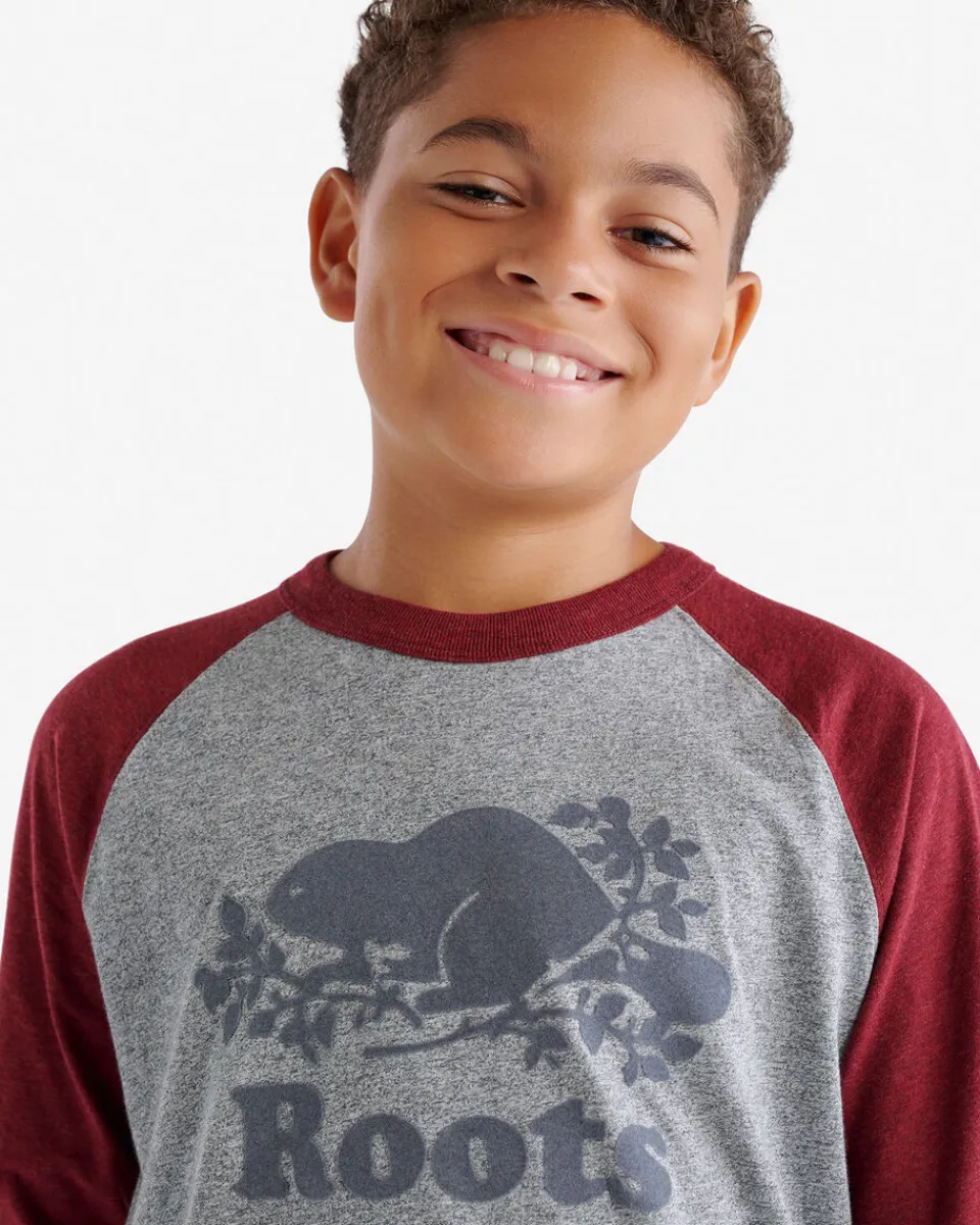 Roots Kids Organic Cooper Baseball T-Shirt*Kids Tops|T-Shirts & Graphic Tees