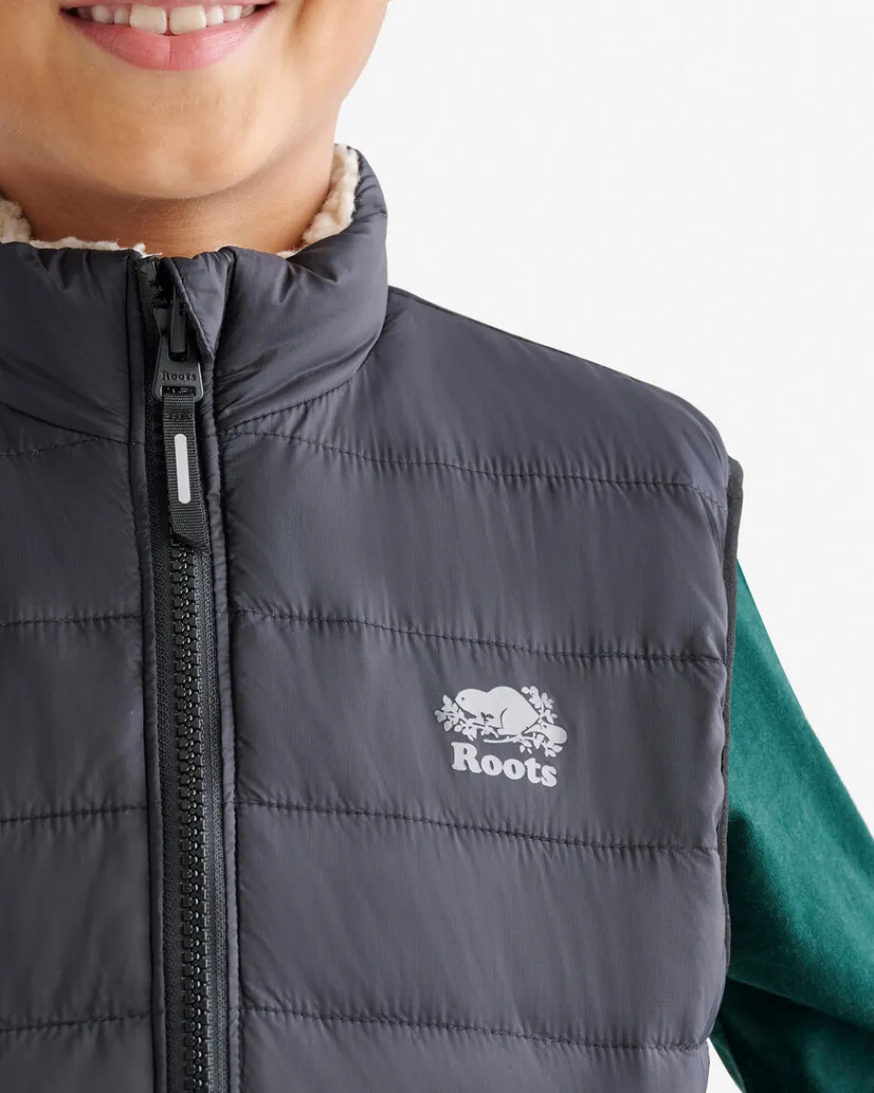 Roots Kids Reversible Puffer Vest*Kids Jackets & Outerwear