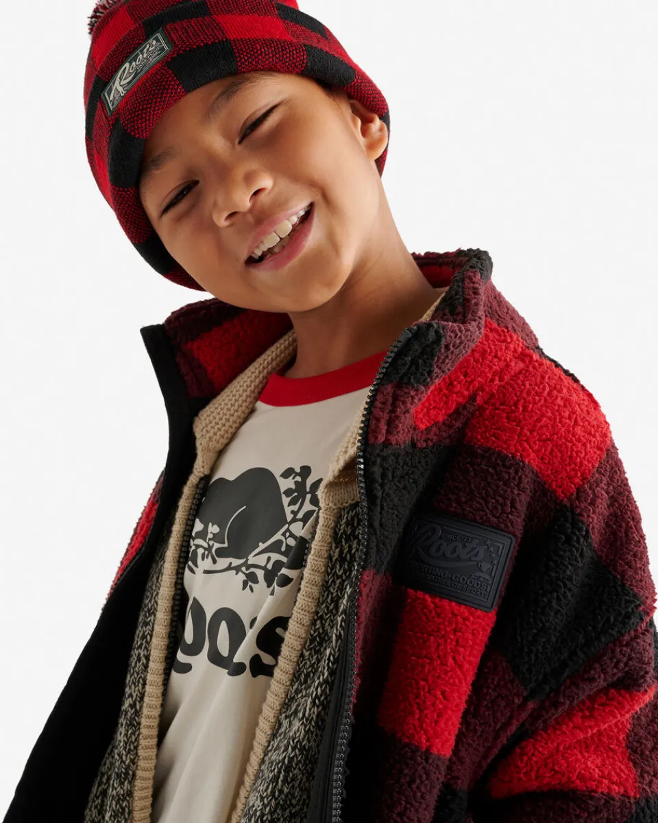 Roots Kids Shearling Fleece Full Zip*Kids Jackets & Outerwear