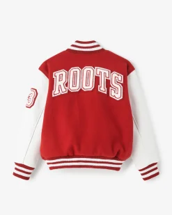 Roots Kids Vintage Varsity Jacket 2.0*Kids Jackets & Outerwear|Varsity Jackets