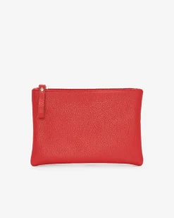 Roots Large Zip Pouch Cervino*Women Leather Accessories|Leather Accessories
