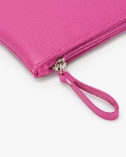 Roots Large Zip Pouch Cervino*Women Leather Accessories|Leather Accessories