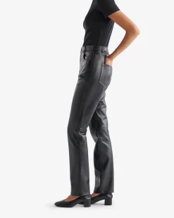 Roots Leather Trousers*Women Bottoms