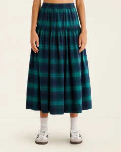 Roots Manning Flannel Skirt*Women Dresses & Skirts