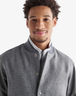 Roots Mens Classic Varsity Jacket* Jackets & Outerwear|Varsity Jackets