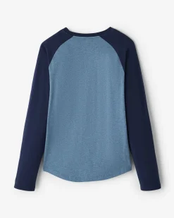 Roots Mens Cooper Plaid Raglan Long Sleeve T-Shirt* T-Shirts & Graphic Tees|Pajamas & Lounge Sets