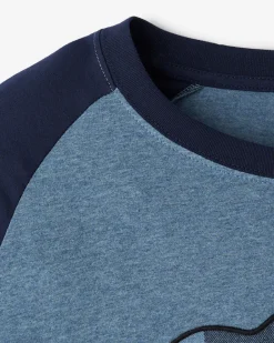 Roots Mens Cooper Plaid Raglan Long Sleeve T-Shirt* T-Shirts & Graphic Tees|Pajamas & Lounge Sets