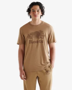 Roots Mens Organic Cooper Beaver T-shirt* T-Shirts & Graphic Tees