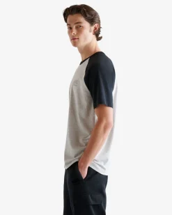 Roots Mens Organic Cooper Blocked T-Shirt* T-Shirts & Graphic Tees