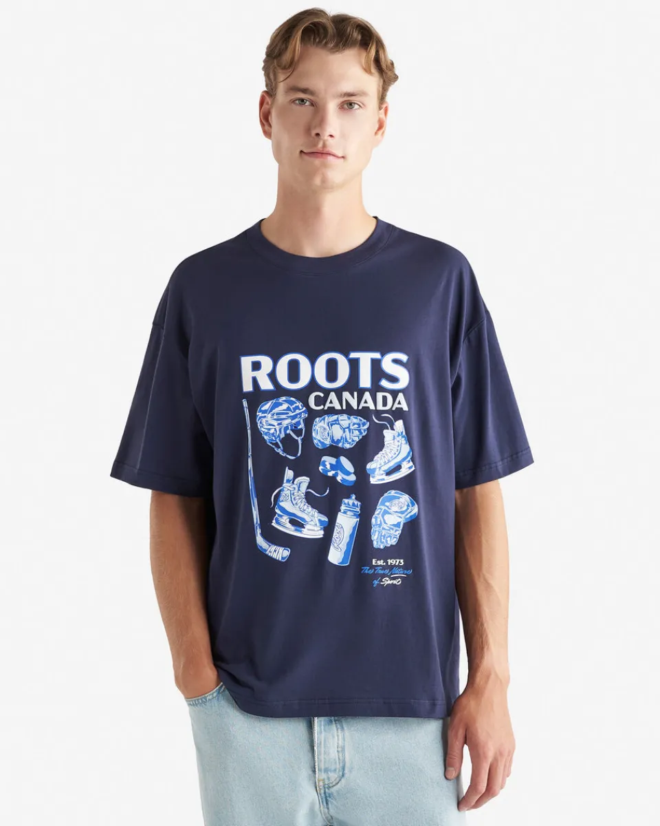 Roots Mens Hockey T-Shirt* T-Shirts & Graphic Tees