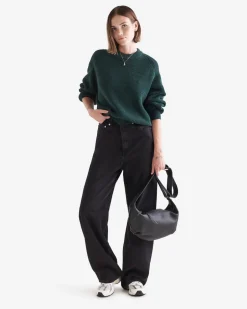 Roots Oakwood Waffle Crew Sweater*Women Sweaters & Cardigans