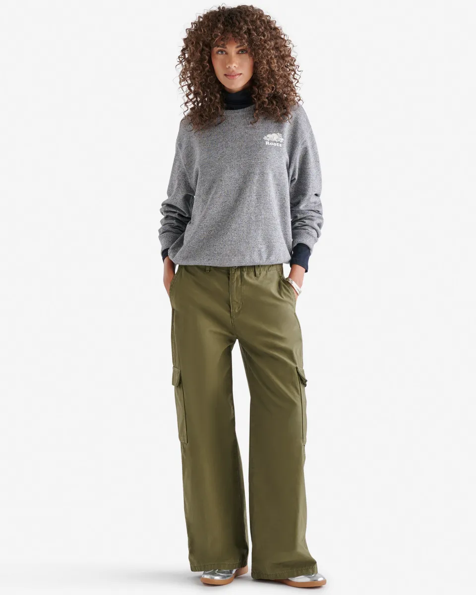 Roots Organic Cooper Relaxed Crew*Women Sweatshirts & Sweatpants|The Original Sweats™