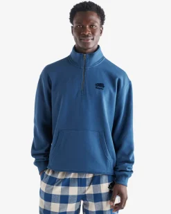 Roots Organic Cooper Relaxed Kanga Half Zip Stein* Sweatshirts & Sweatpants|Sweatshirts & Hoodies