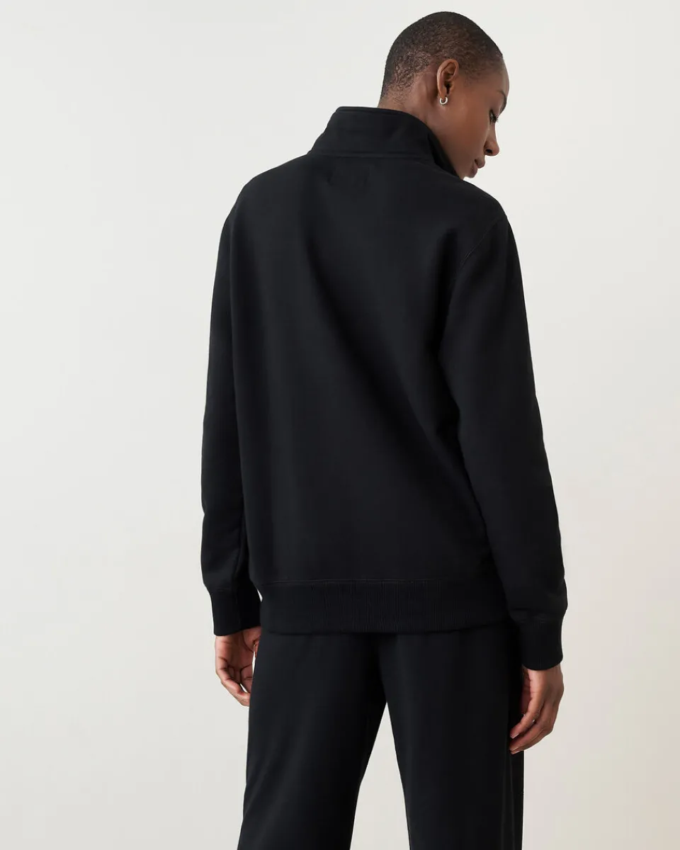 Roots Organic Original Half Zip Stein*Women Sweatshirts & Sweatpants|The Original Sweats™