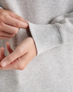 Roots Organic Original Half Zip Stein*Women Sweatshirts & Sweatpants|Sweatshirts & Sweatpants