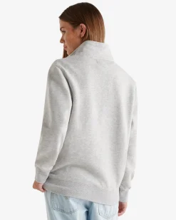 Roots Organic Original Half Zip Stein*Women Sweatshirts & Sweatpants|Sweatshirts & Sweatpants