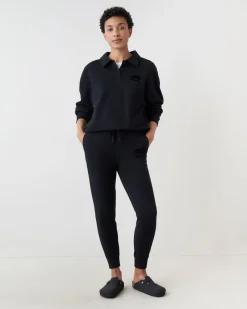 Roots Organic Original Slim Cuff Sweatpant Short (26 Inch Inseam)*Women Sweatshirts & Sweatpants