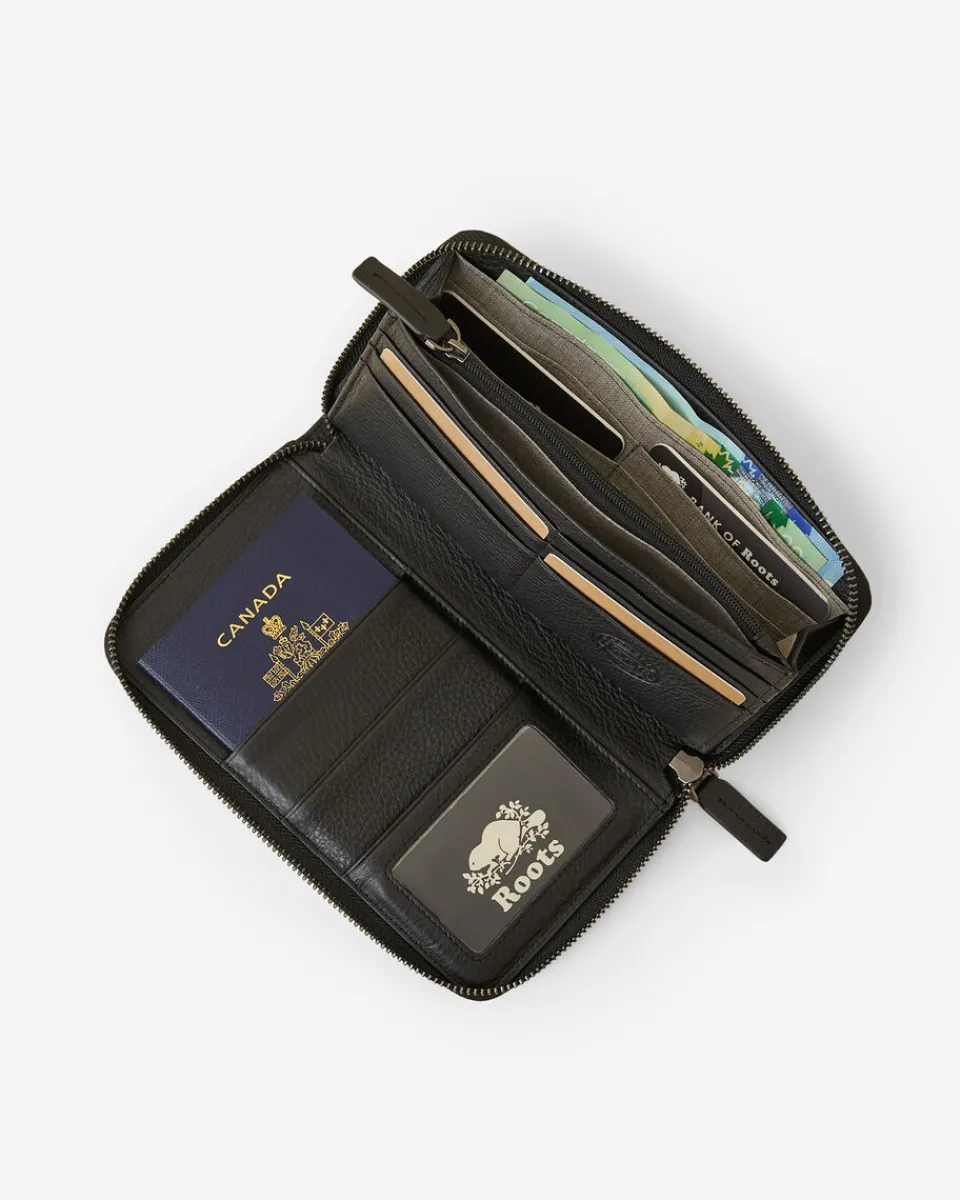 Roots Passport Wallet Prince*Women Wallets|Wallets