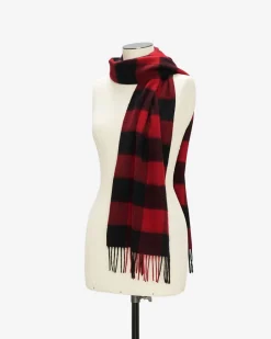 Roots Plaid Wool Scarf*Women Scarves & Wraps