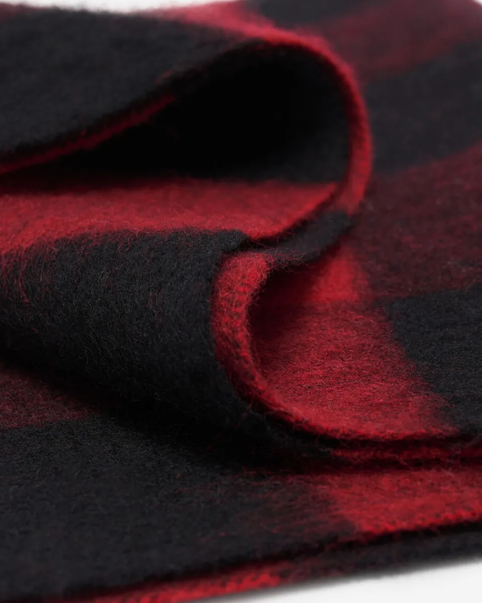 Roots Plaid Wool Scarf*Women Scarves & Wraps