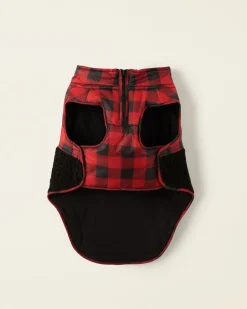 Roots Pooch Park Plaid Sherpa Size 24*Women Pet