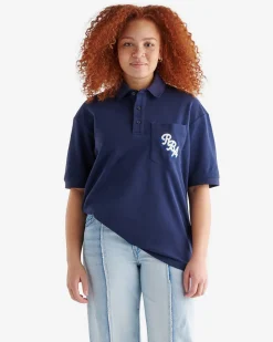 Roots RBA Oversized Short Sleeve Pocket Polo* Tops