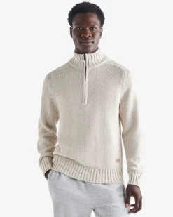 Roots Robson Relaxed Half Zip Stein Sweater* Tops|Sweaters & Cardigans