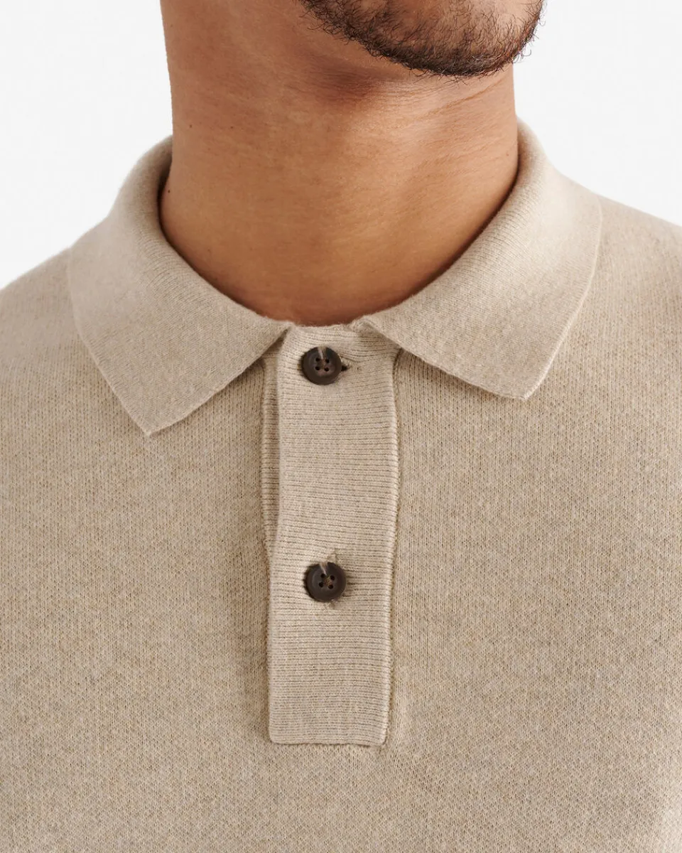 Roots Severn Long Sleeve Sweater Polo* Sweaters & Cardigans