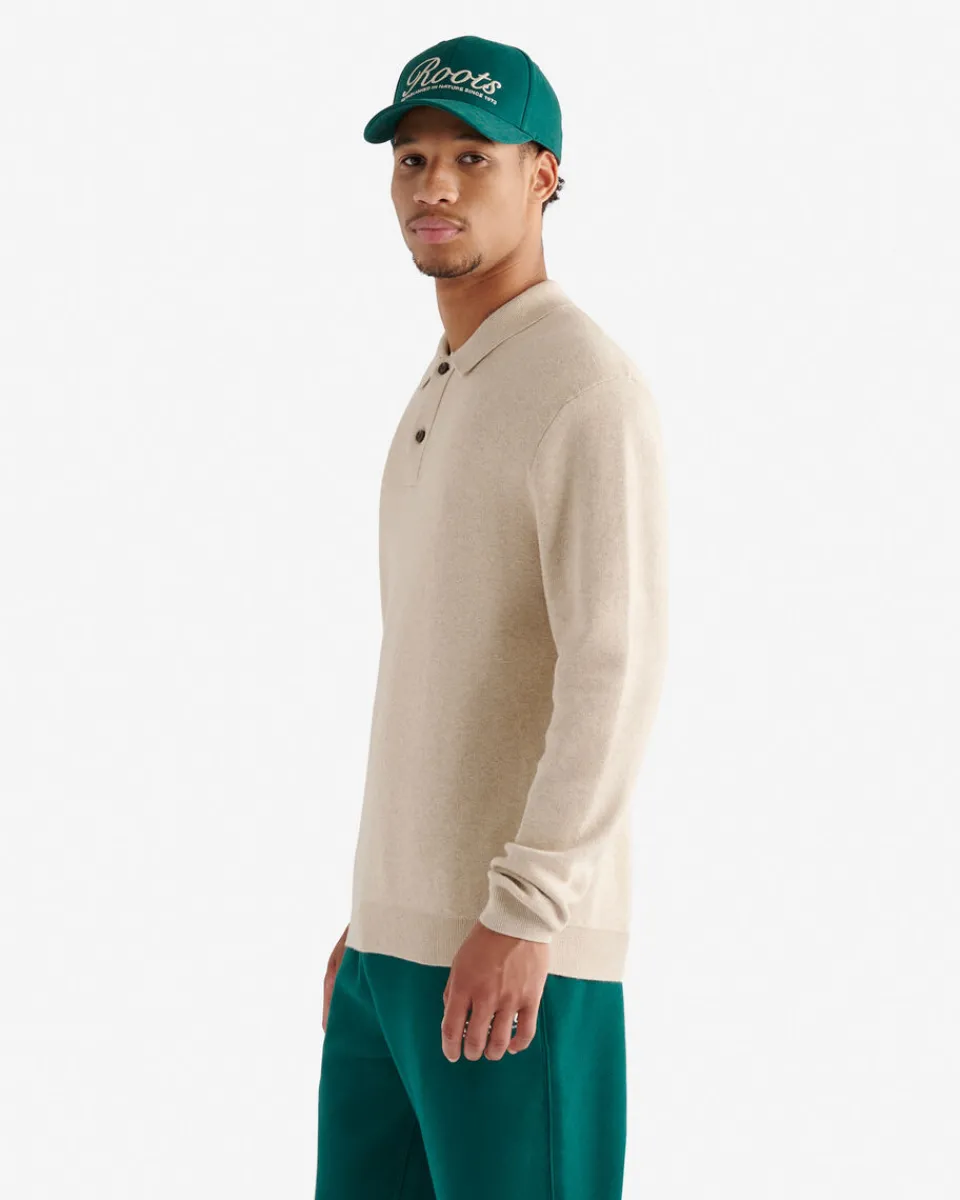 Roots Severn Long Sleeve Sweater Polo* Sweaters & Cardigans