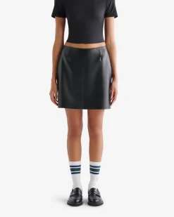 Roots Short Leather Skirt*Women Bottoms|Dresses & Skirts