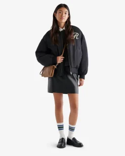 Roots Short Leather Skirt*Women Bottoms|Dresses & Skirts