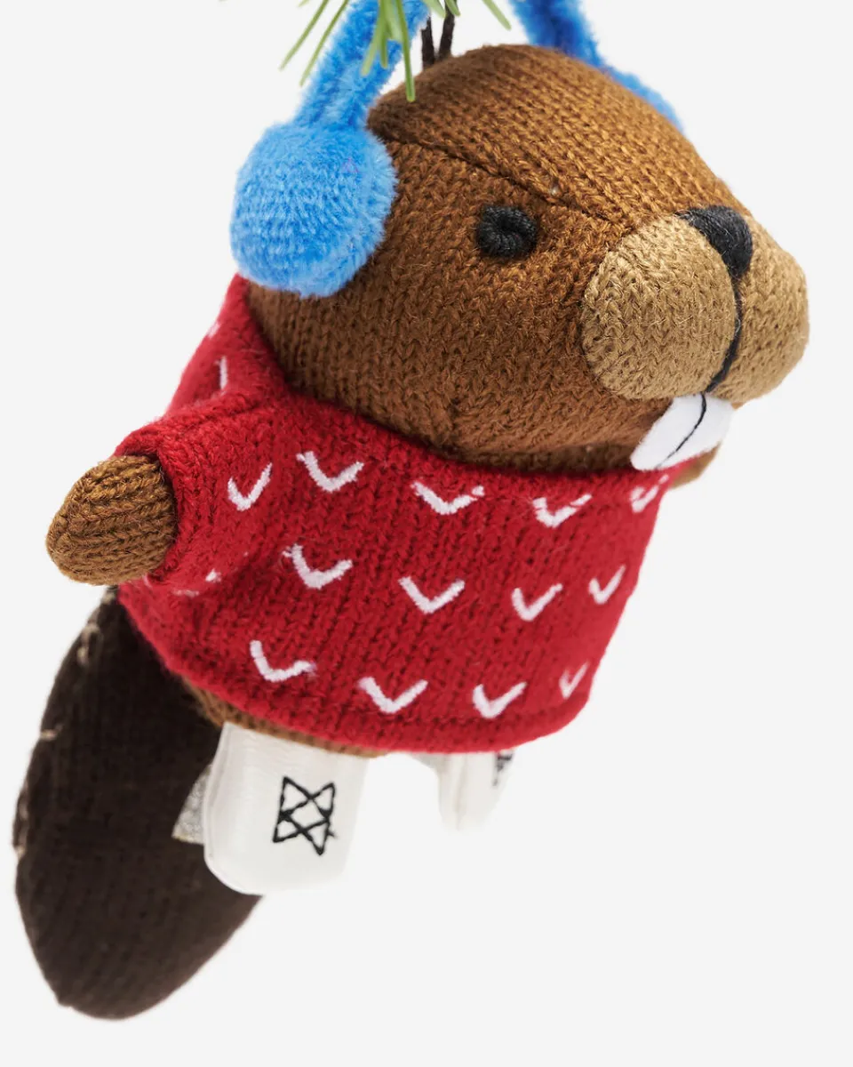 Roots Skating Beaver Ornament*Women Home