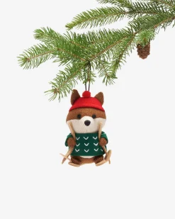 Roots Skiing Squirrel Ornament*Women Home