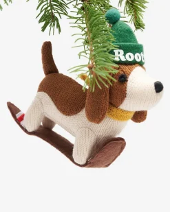 Roots Sledding Beagle Ornament*Women Home