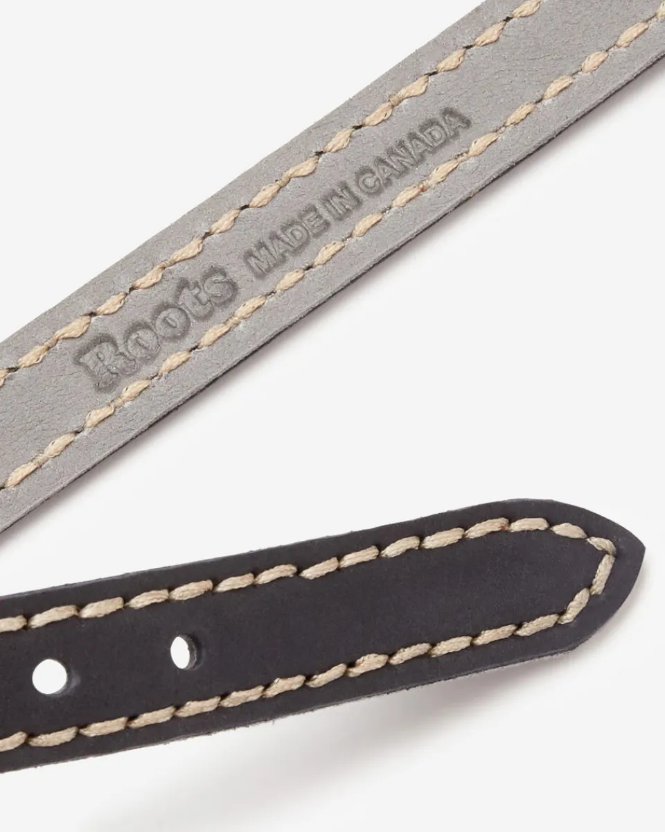 Roots Small Leather Dog Collar*Women Pet