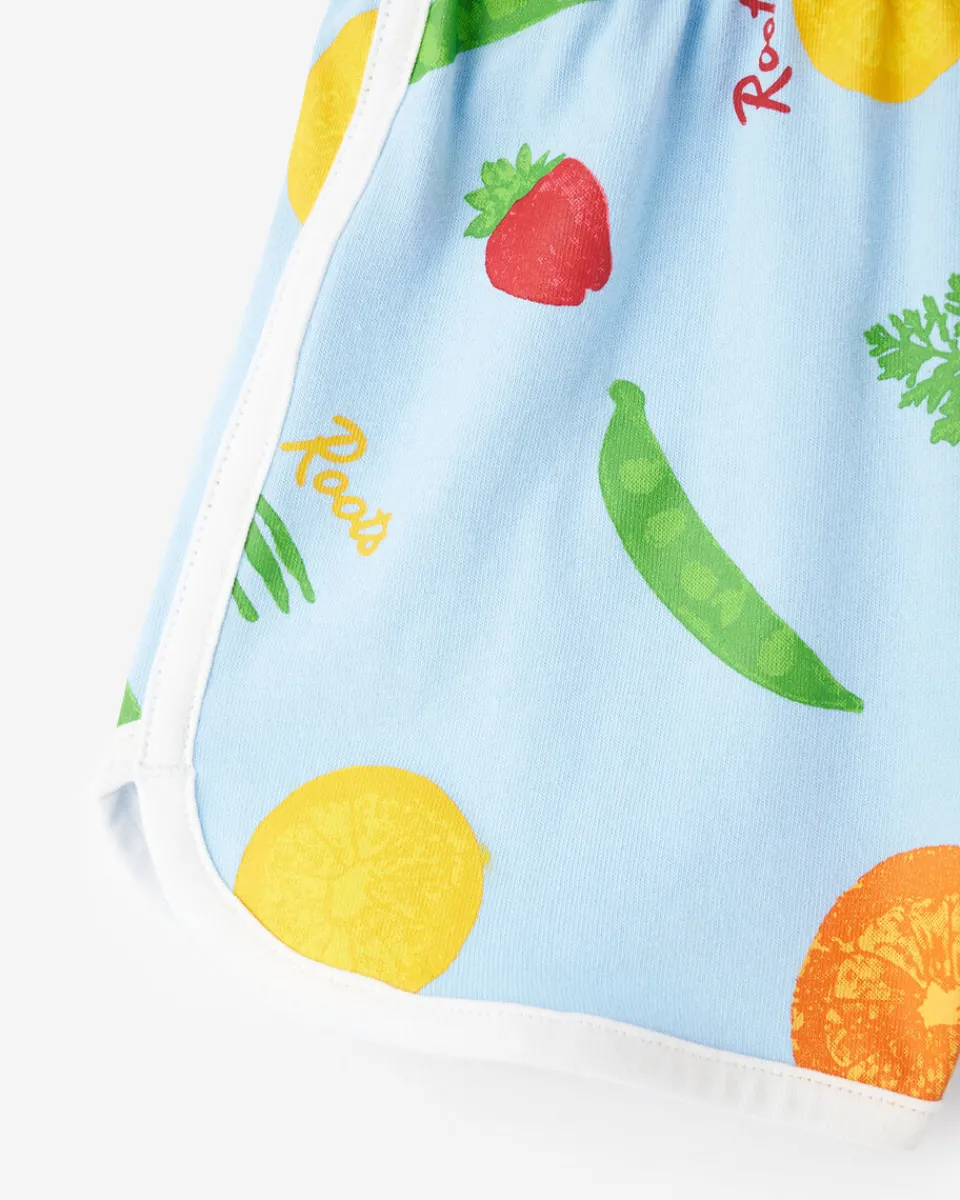 Roots Toddler Girls Garden Print Romper*Kids Dresses