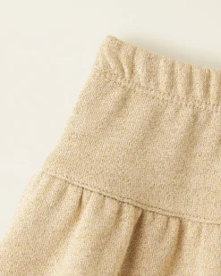 Roots Toddler Girls Gold Sparkle Skirt*Kids Dresses