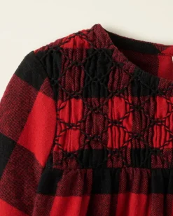 Roots Toddler Girls Park Plaid Dress*Kids Dresses