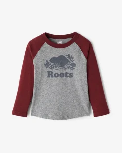 Roots Toddler Organic Cooper Baseball T-Shirt*Kids Tops|T-Shirts & Graphic Tees