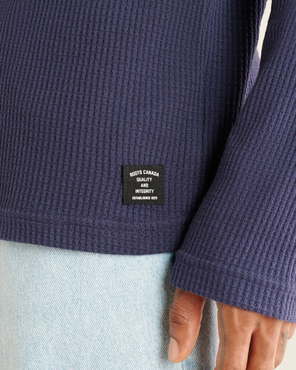 Roots Waffle Long Sleeve Crew Top* Pajamas & Lounge Sets