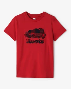 Roots Womens Cooper Park Plaid T-Shirt*Women T-Shirts & Graphic Tees|Pajamas & Lounge Sets