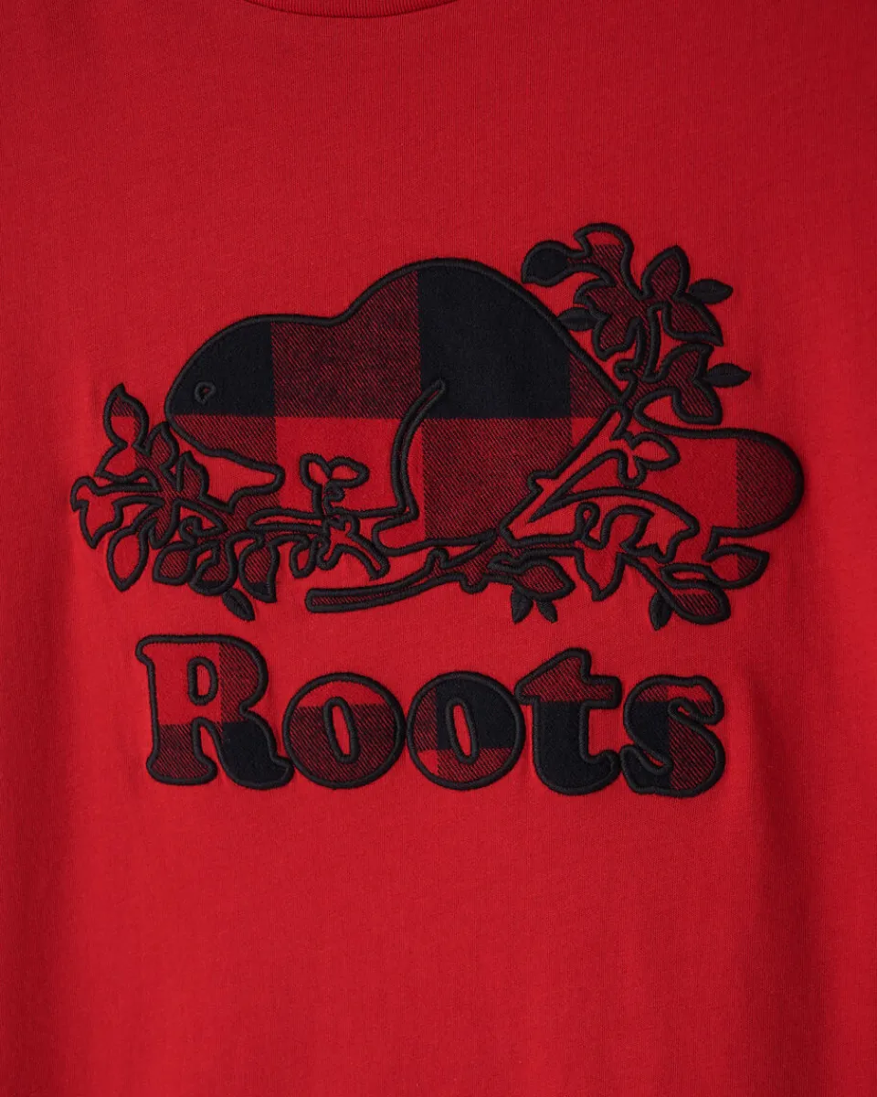 Roots Womens Cooper Park Plaid T-Shirt*Women T-Shirts & Graphic Tees|Pajamas & Lounge Sets