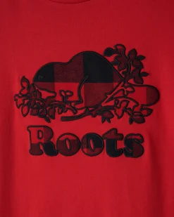 Roots Womens Cooper Park Plaid T-Shirt*Women T-Shirts & Graphic Tees|Pajamas & Lounge Sets