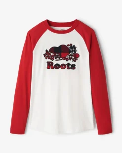 Roots Womens Cooper Park Plaid Long Sleeve T-Shirt*Women T-Shirts & Graphic Tees|Pajamas & Lounge Sets