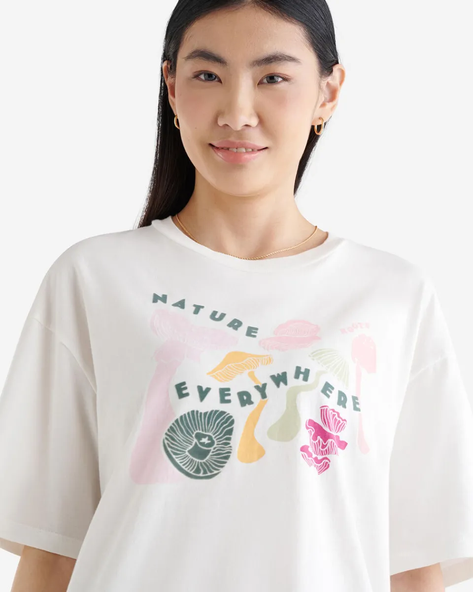 Roots Womens Nature Everywhere Relaxed T-shirt*Women T-Shirts & Graphic Tees