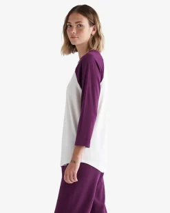 Roots Womens Organic Cooper Baseball T-shirt*Women T-Shirts & Graphic Tees