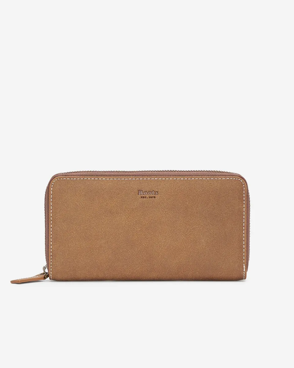 Roots Zip Around Clutch Tribe*Women Wallets|Wallets